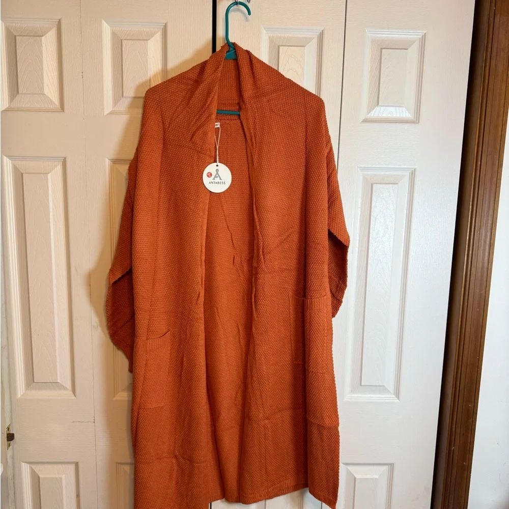 Antares’s Orange‎ Women's Coatigan